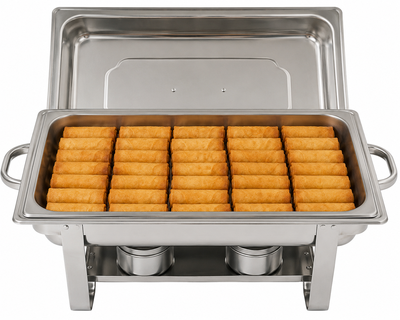 Buffet geleverd in bain-marie